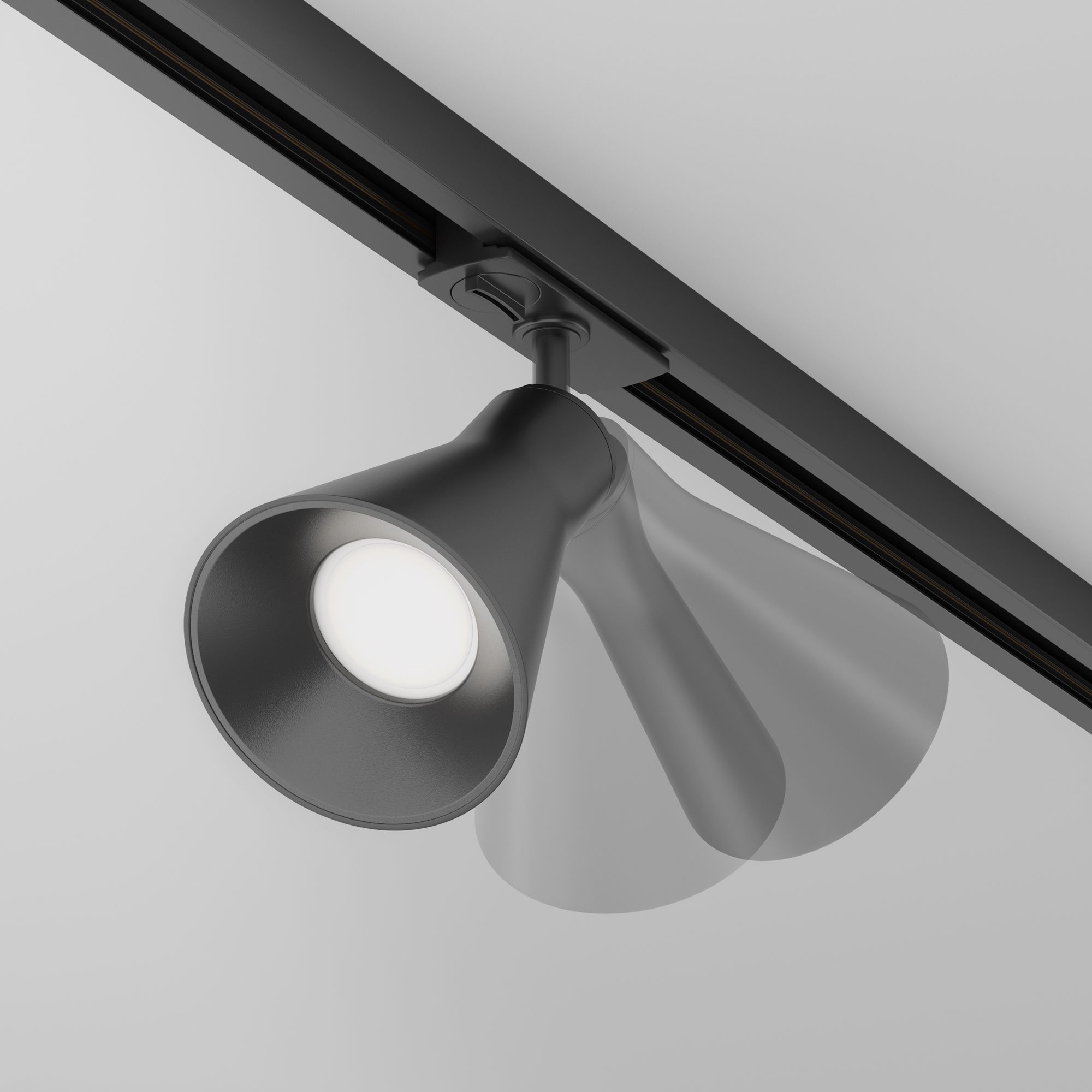 Дополнительная картинка Трековый светильник Technical TR022-1-GU10-B