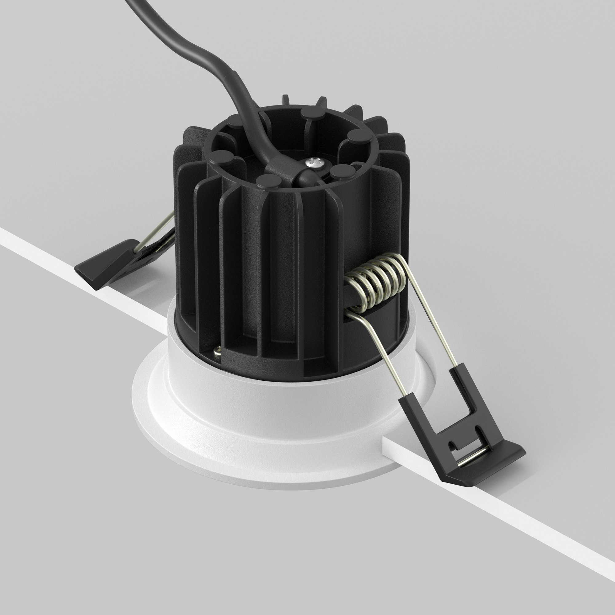 Дополнительная картинка Встраиваемый светильник Technical DL058-7W4K-W