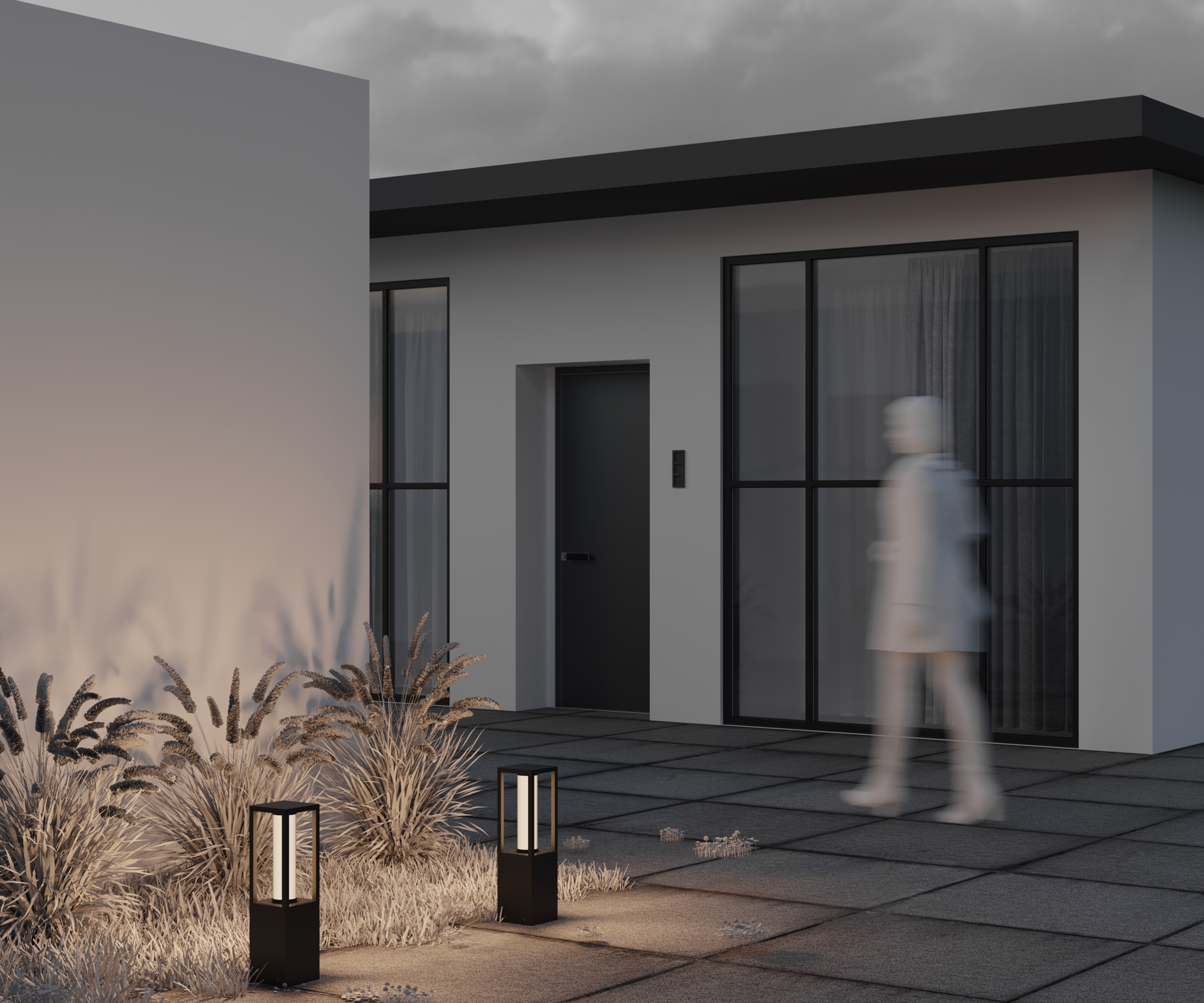 Дополнительная картинка Ландшафтный светильник Outdoor O480FL-L12B3K