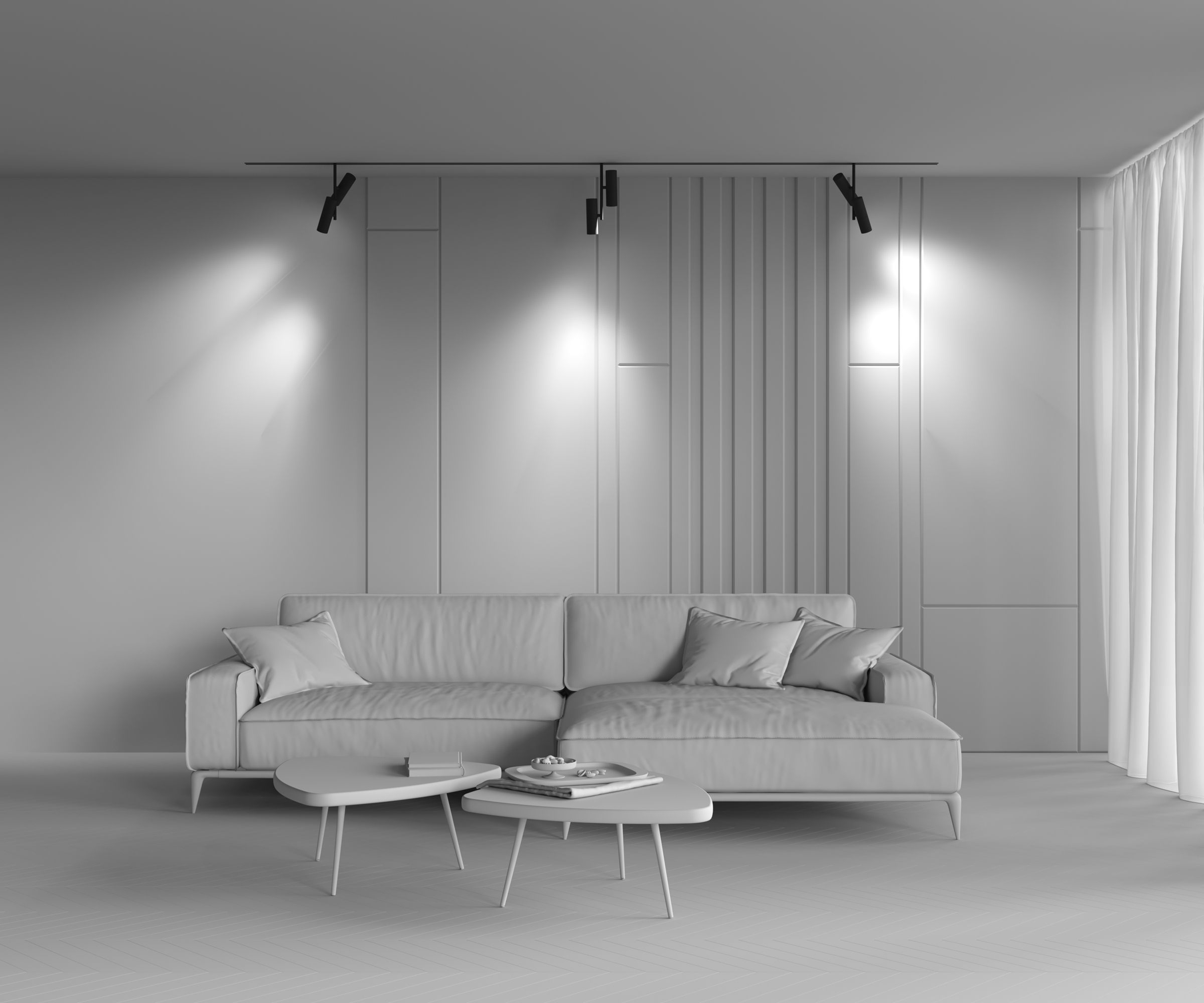 Дополнительная картинка Трековый светильник Technical TR005-2-2X12W3K-B