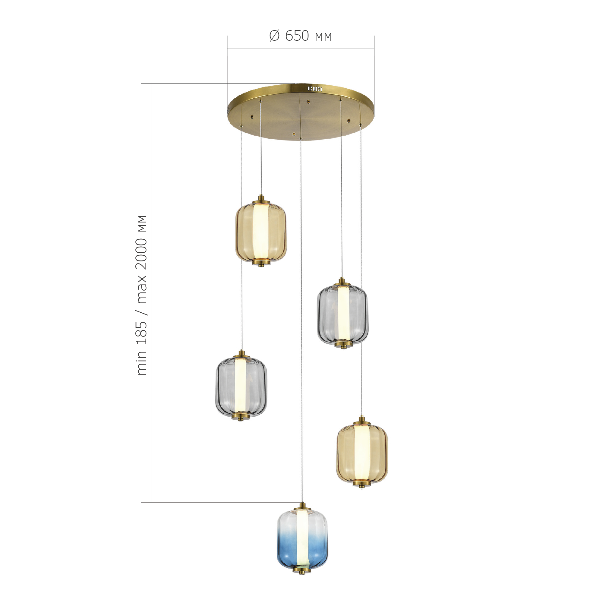 Картинка SL1193.303.05 Светильник подвесной ST-Luce 