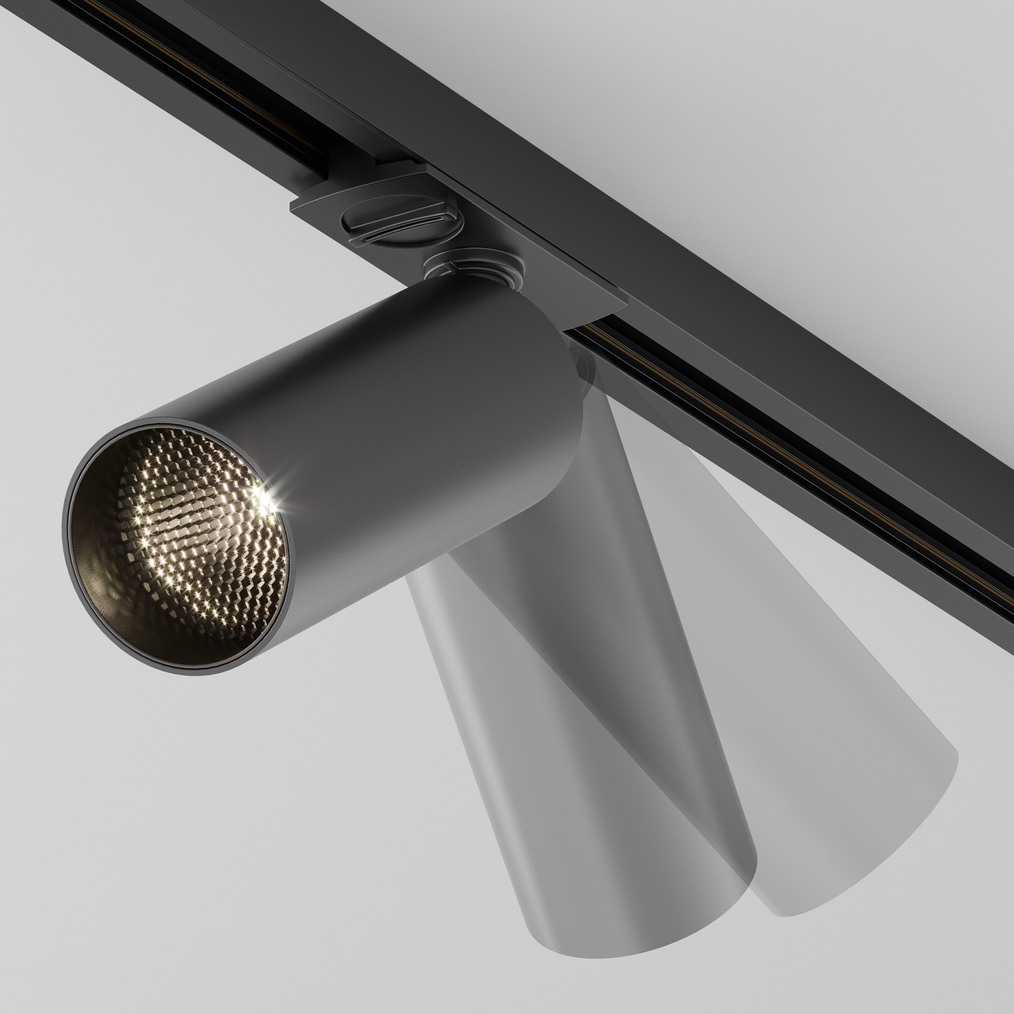 Картинка Трековый светильник Technical TR021-1-12B3K-W-D-B