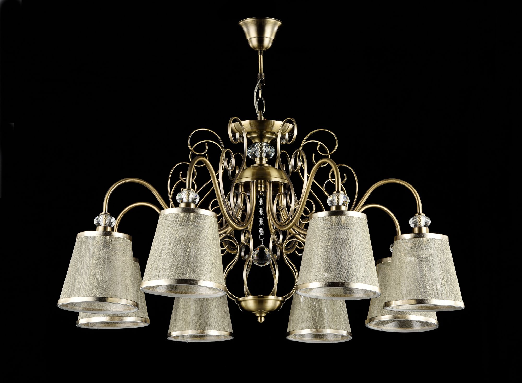 Дополнительная картинка Подвесная люстра Freya Driana FR2405-PL-08-BZ