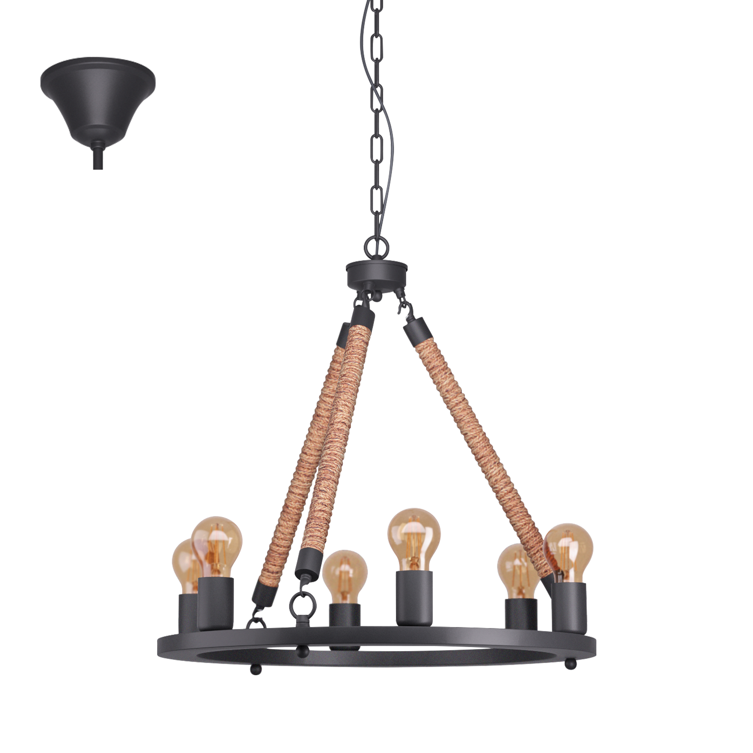 Картинка Подвесная люстра Eglo Findlay 49694