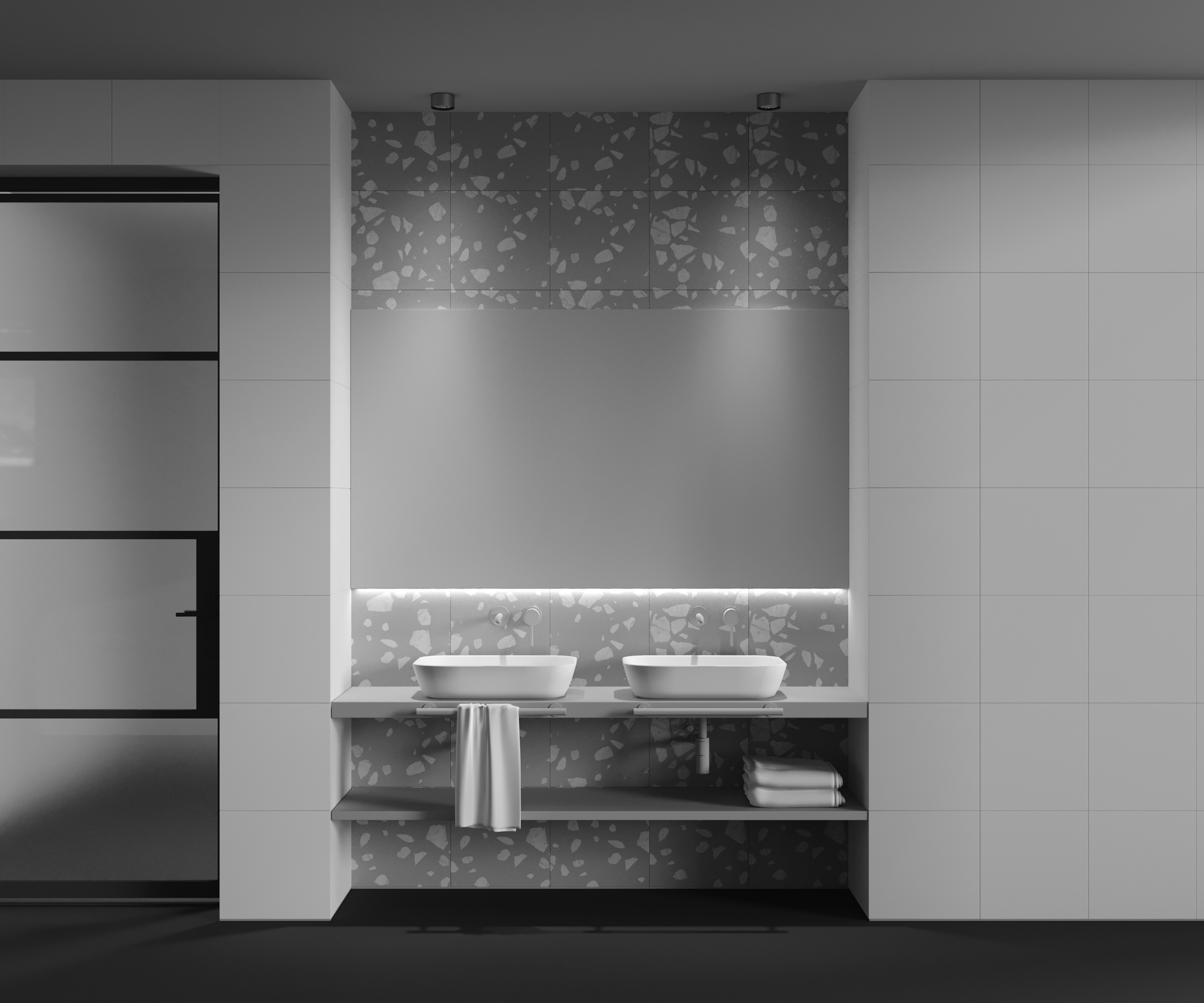 Картинка Потолочный светильник Technical C122CL-L7-4K-BS