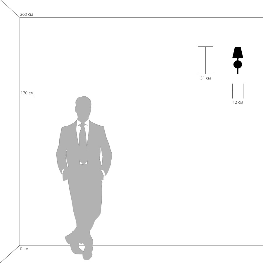 Картинка Бра Lightstar Diafano 758612
