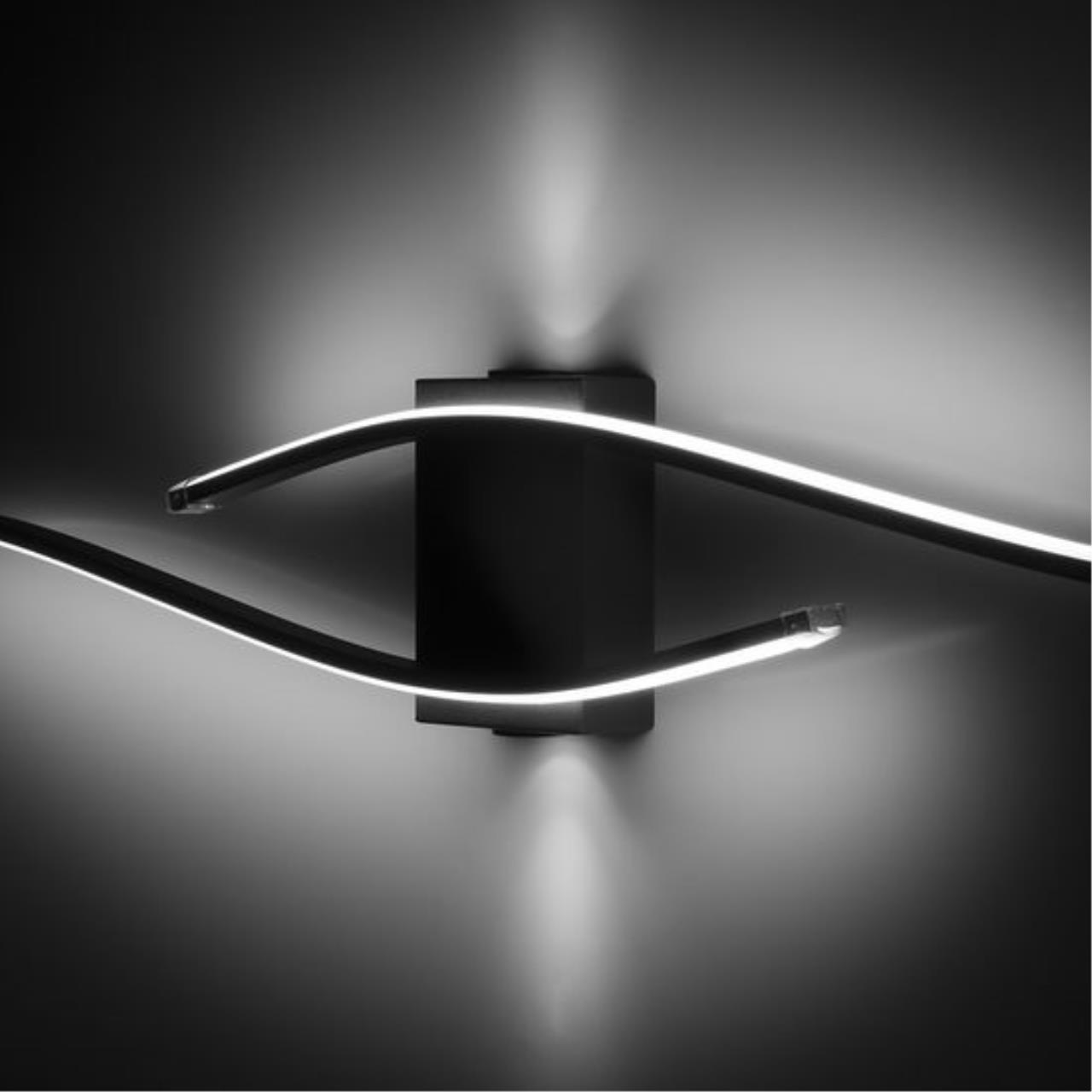 Дополнительная картинка Настенный светильник Arte Lamp ALUDRA A2216AP-1BK