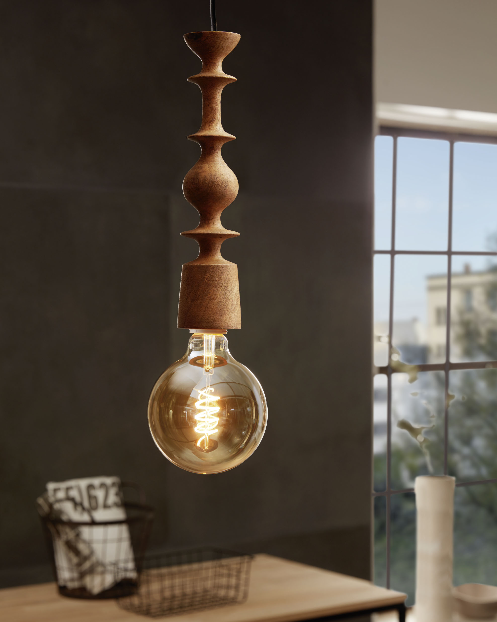 Картинка Светильник подвесной AVOLTRI  E27  1*60W