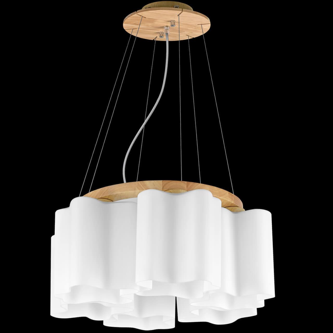 Дополнительная картинка Подвесная люстра Lightstar Nubi Legno 802165