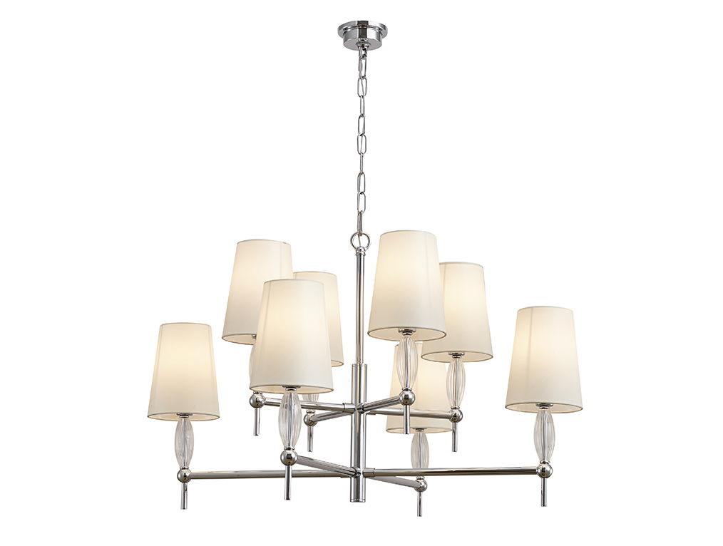 люстры newport 4370 4378/c chrome , люстра, доставка по Казахстану 