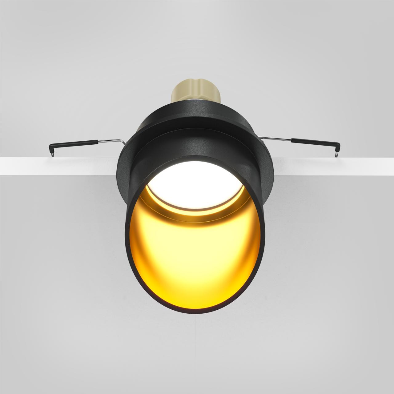 Дополнительная картинка Встраиваемый светильник Technical DL044-01-GU10-B