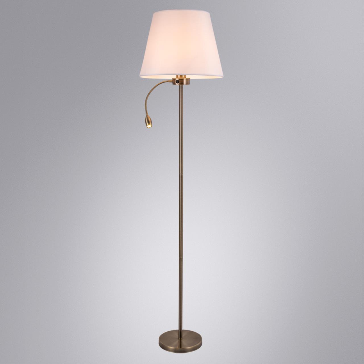 Дополнительная картинка Торшер Arte Lamp Elba A2581PN-2AB