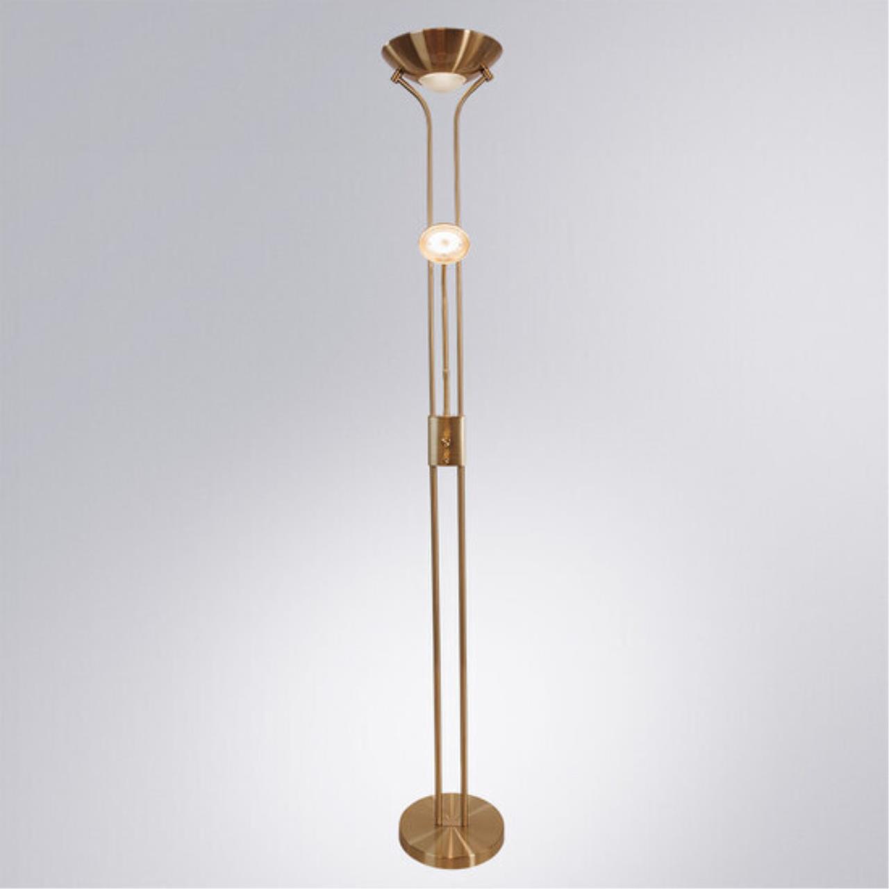 Дополнительная картинка Торшер Arte Lamp DUETTO A4329PN-2PB