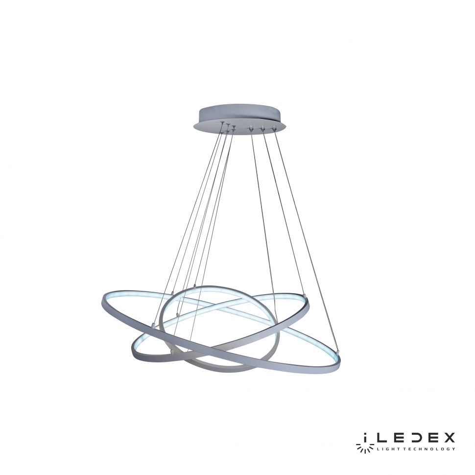 Картинка Подвесной светодиодный светильник iLedex Axis D098-3 (800X600X400) WH