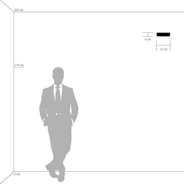 Дополнительная картинка Настенный светильник Lightstar Blanda 801817