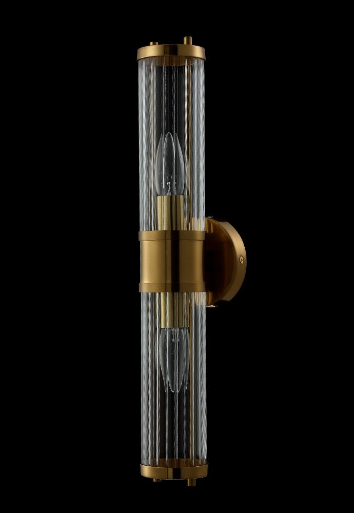 Дополнительная картинка Бра Crystal Lux SANCHO AP2 BRASS Crystal Lux 3652/402