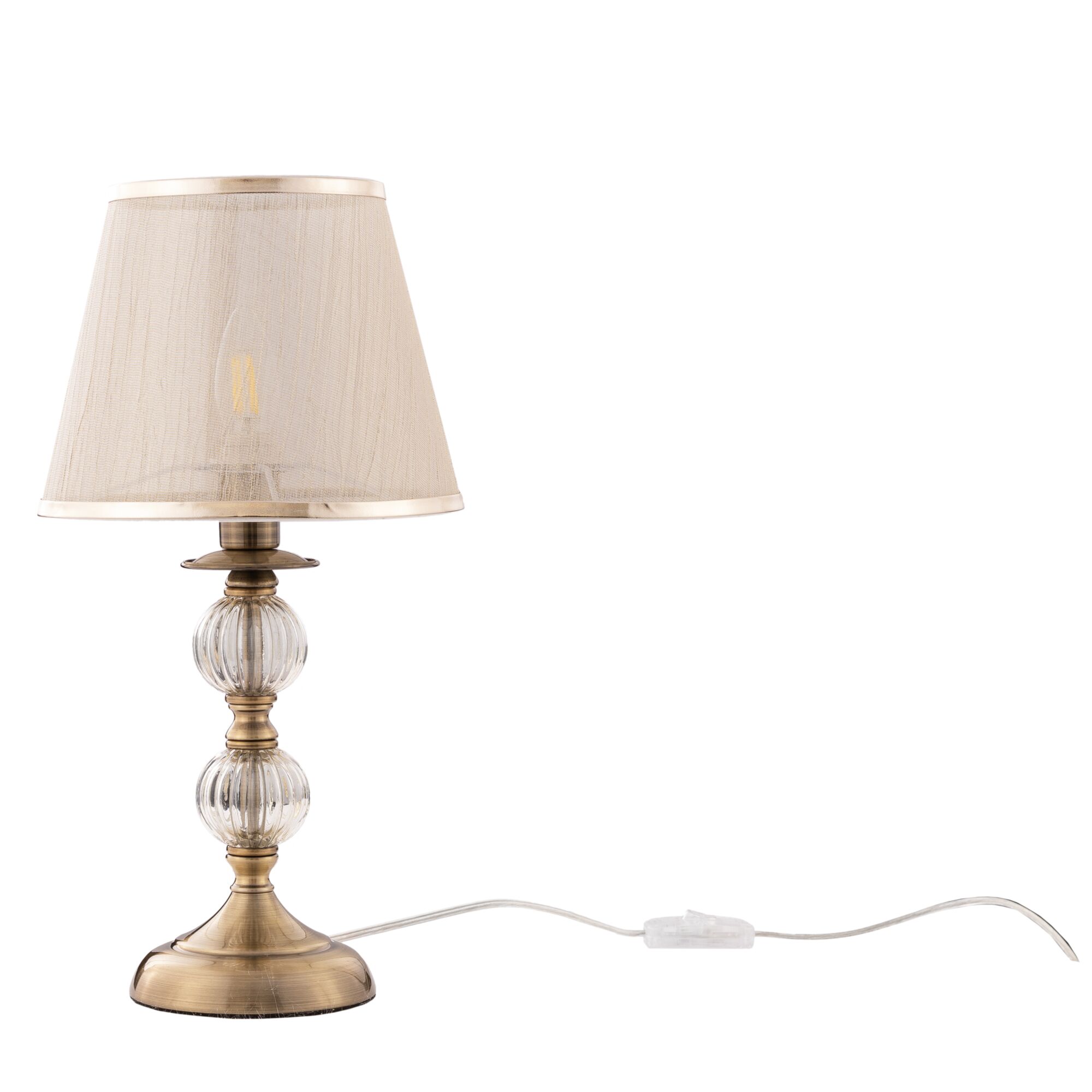 Дополнительная картинка Настольная лампа Freya Inessa FR2685TL-01BZ