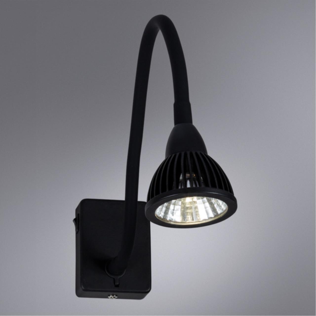 Дополнительная картинка Светодиодный спот Arte Lamp Cercare A4107AP-1BK