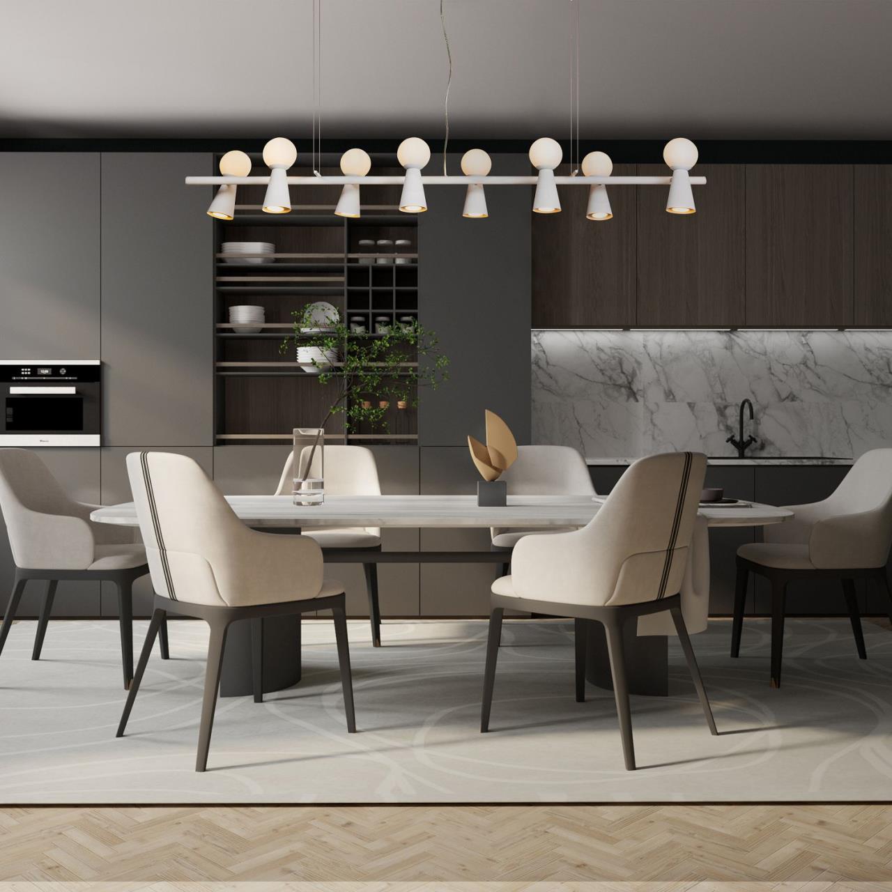 Картинка Подвесной светильник Gnomes 4094-8P