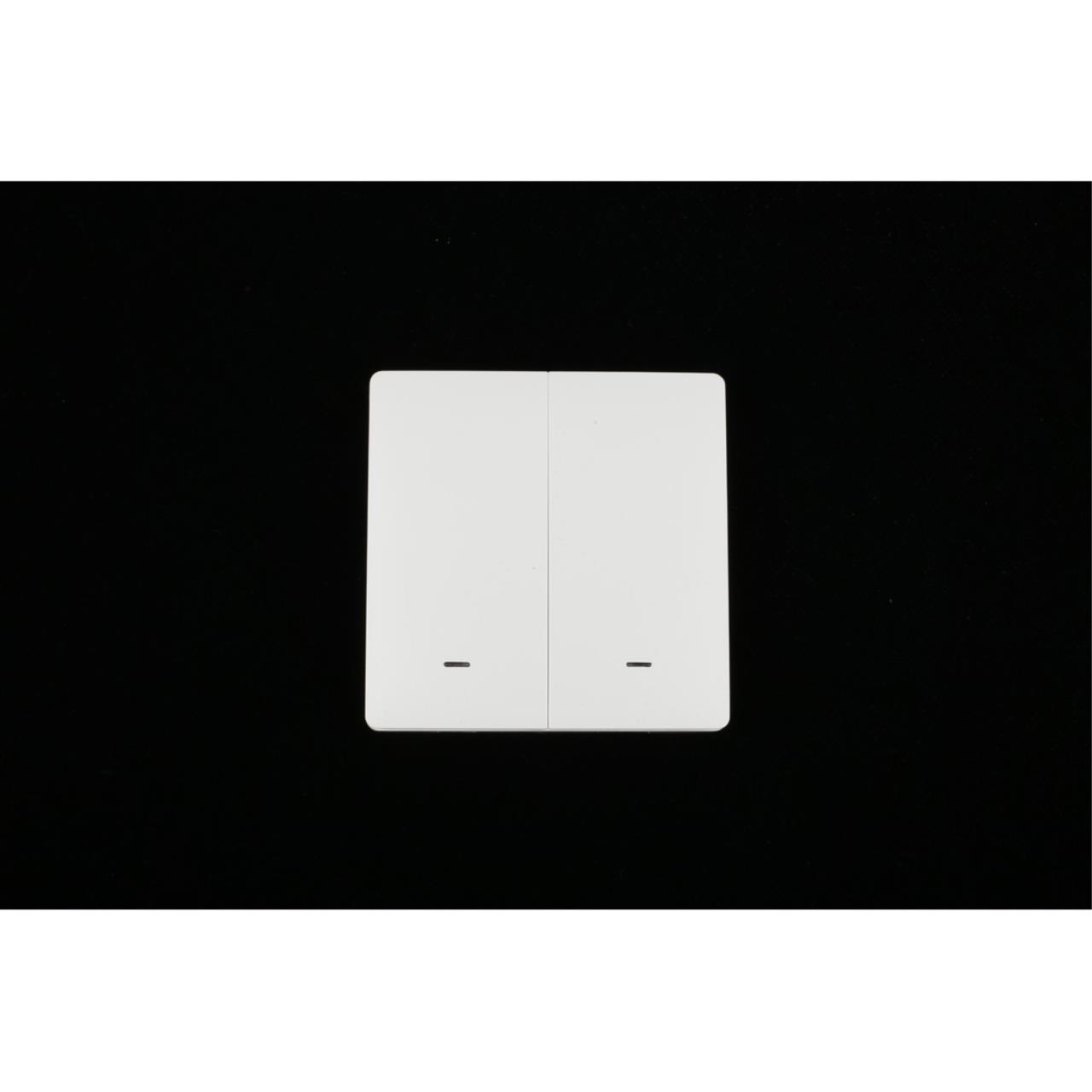 Дополнительная картинка APL.0190.00.02/RT-A-ZS-EU2 Выключатель двухклавишный