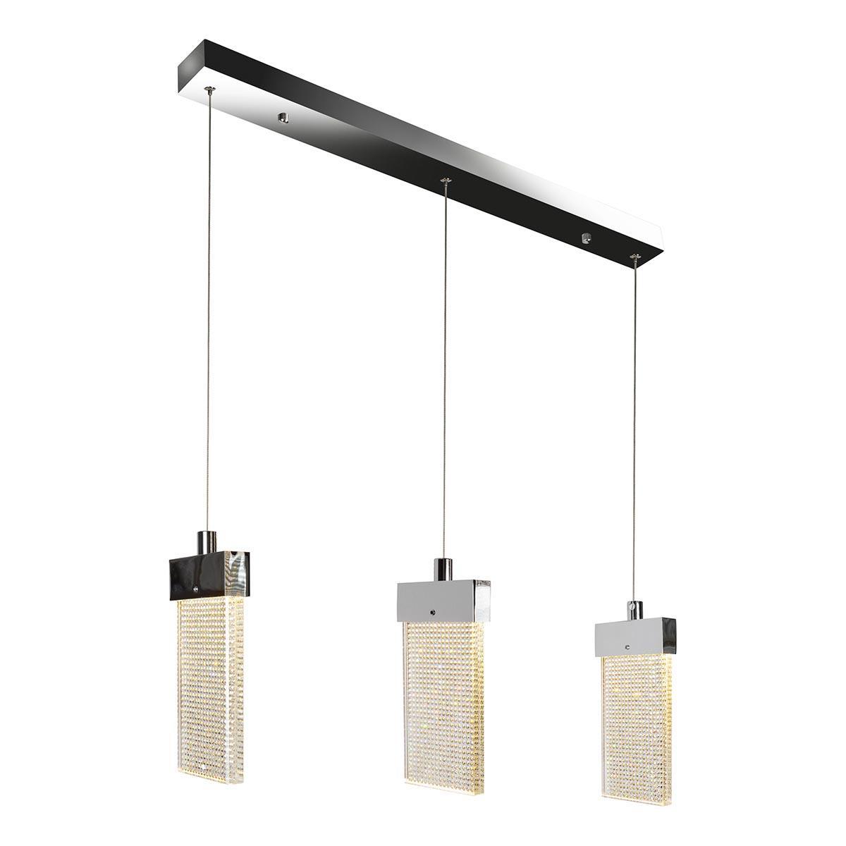 Картинка Подвесной светодиодный светильник iLedex Pixel C4430-3L CR