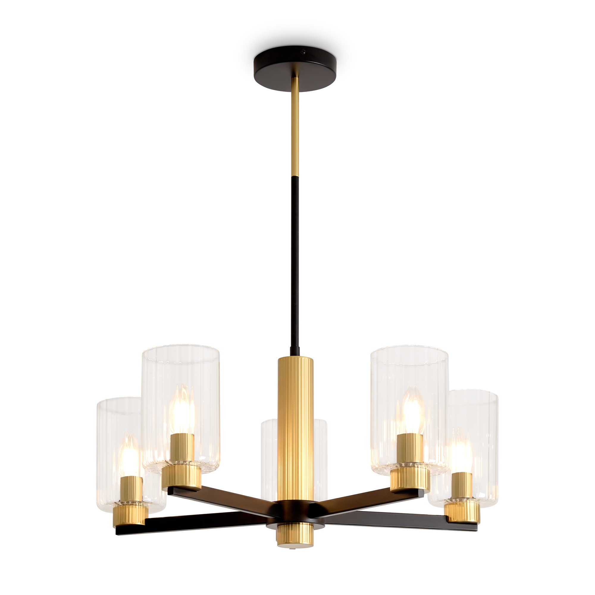 купить Люстра Freya FR2051CL-05BBS Ombre в Алматы, svet.kz, доставка по Казахстану 