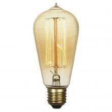 Лампа накаливания E27 60W 2700K прозрачная GF-E-764 купить в Алматы svet.kz