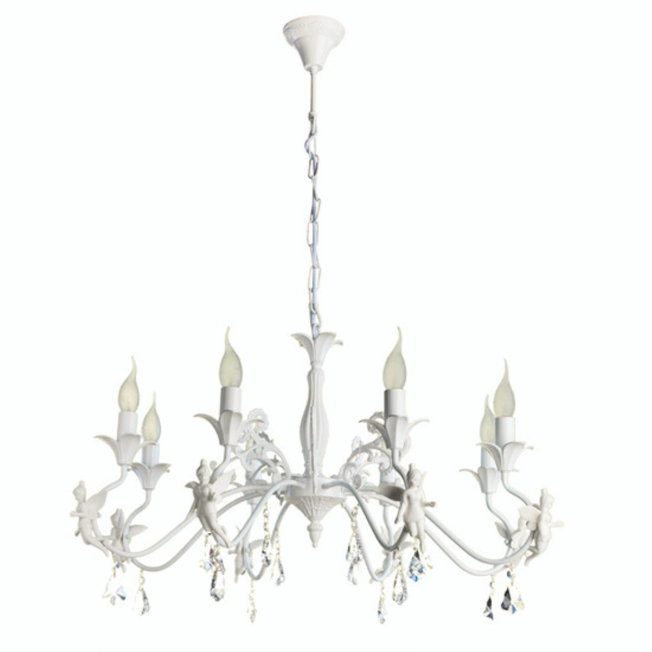 Картинка Подвесная люстра Arte Lamp Angelina A5349LM-8WH