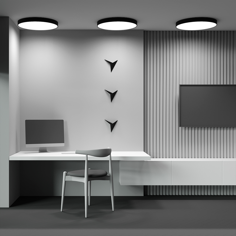 Дополнительная картинка Потолочный светильник Technical C032CL-90W3K-RD-B