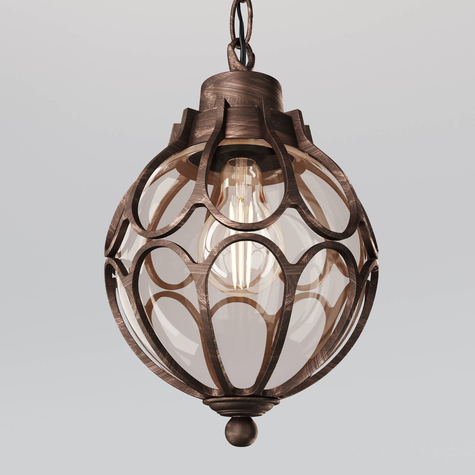 Дополнительная картинка Уличный подвесной светильник Maytoni Via O024PL-01G