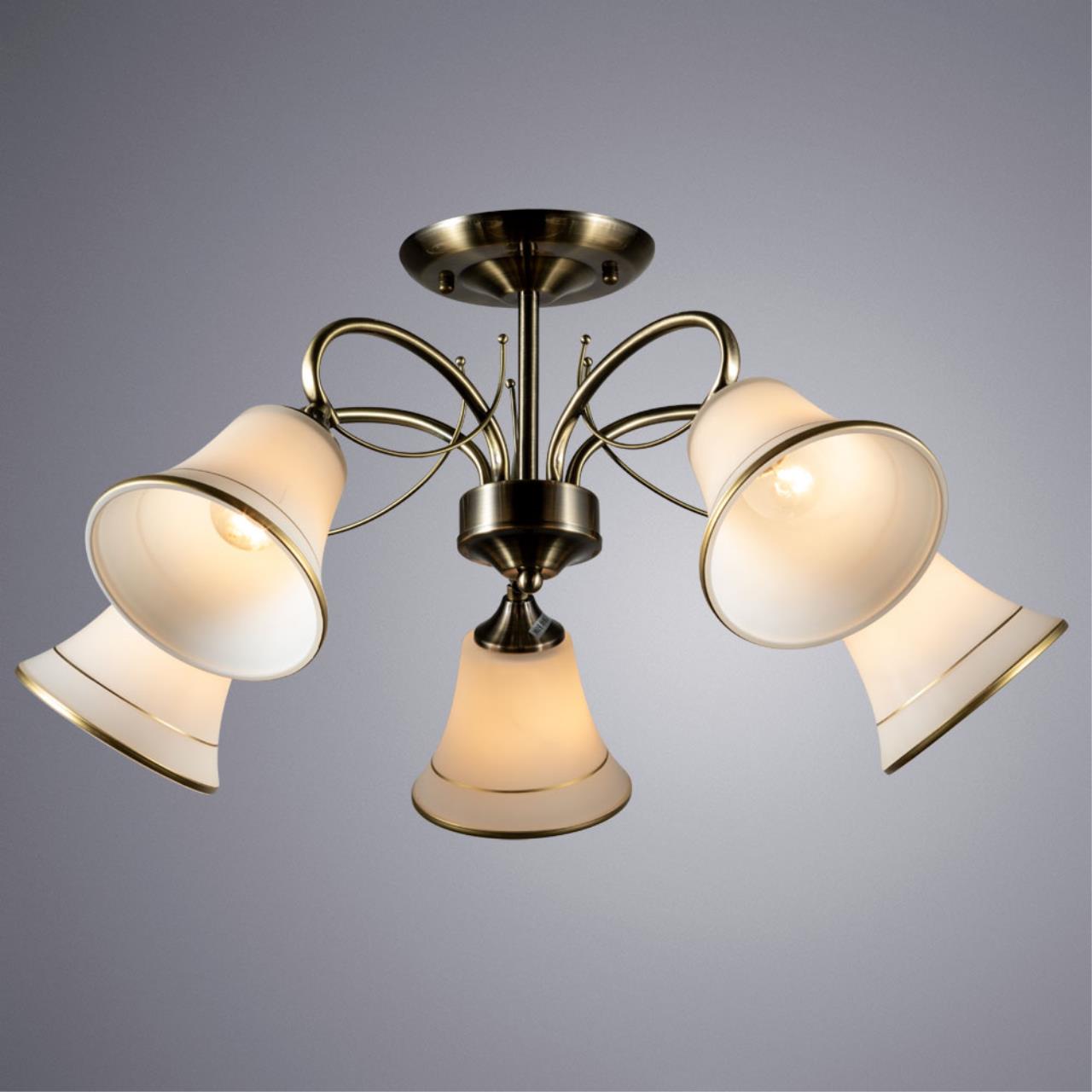 Потолочная люстра Arte Lamp Blossom A2709PL-5AB — фото 3