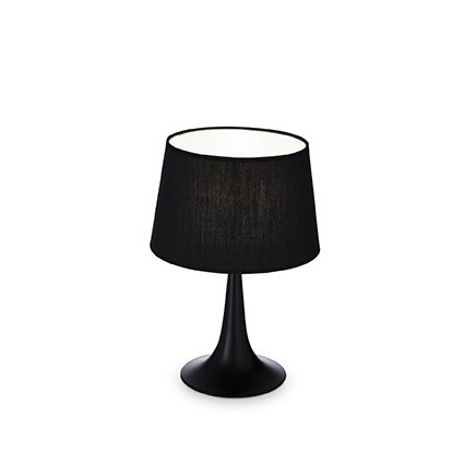 Дополнительная картинка Настольная лампа LONDON TL1 SMALL NERO 110554