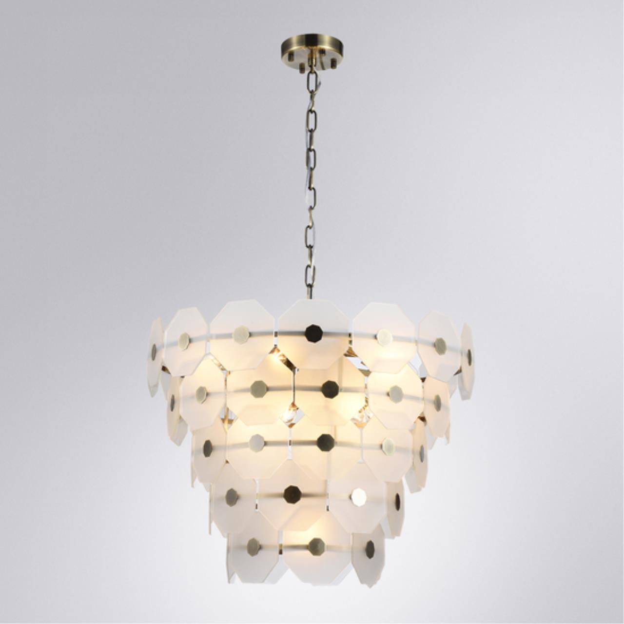 Дополнительная картинка Подвесной светильник Arte Lamp LAMBRUSCO A4069LM-13AB