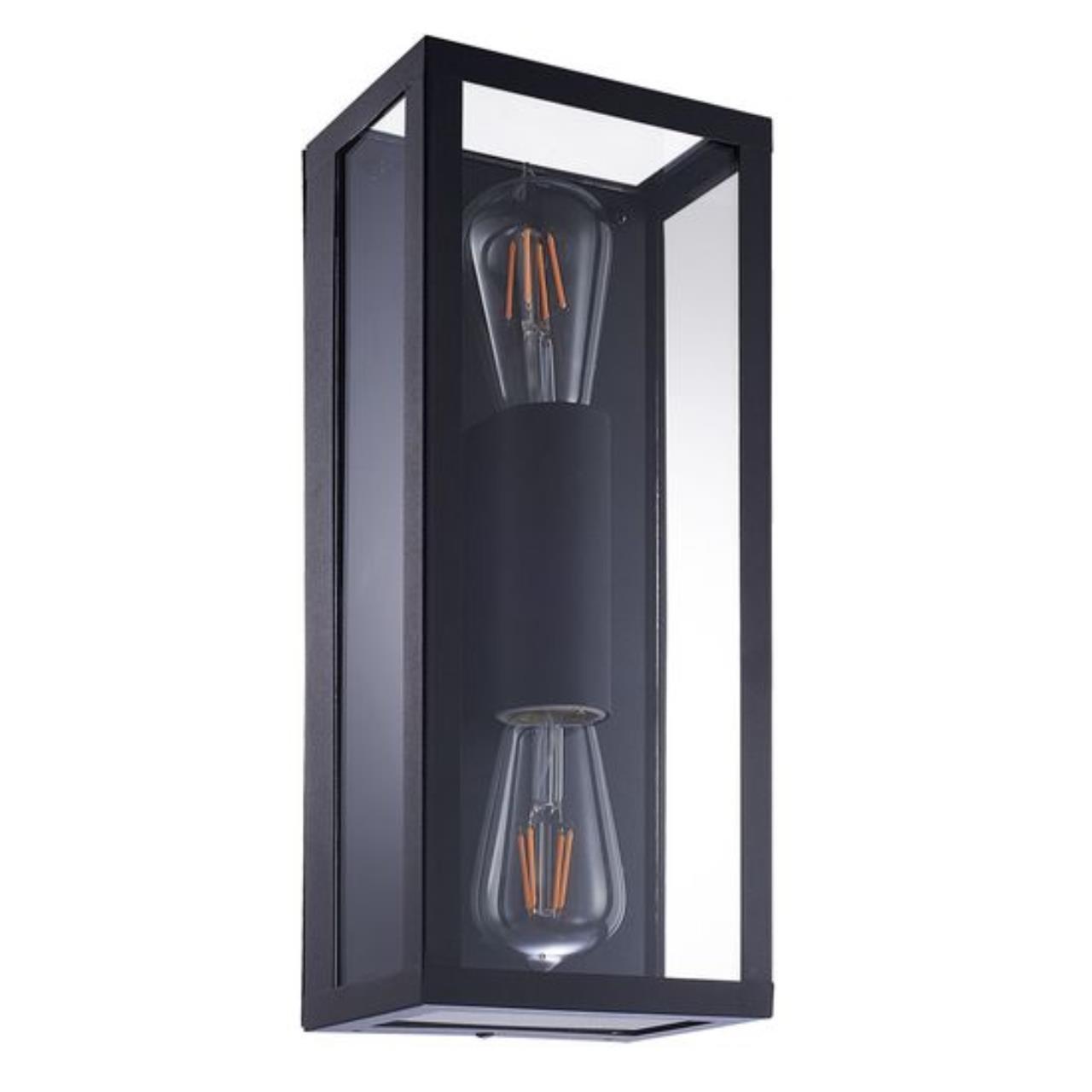 Уличный настенный светильник Arte Lamp Belfast A4569AL-2BK — фото 3