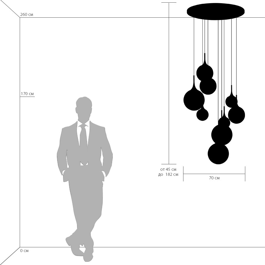 Картинка Подвесной светильник Lightstar Globo 813093