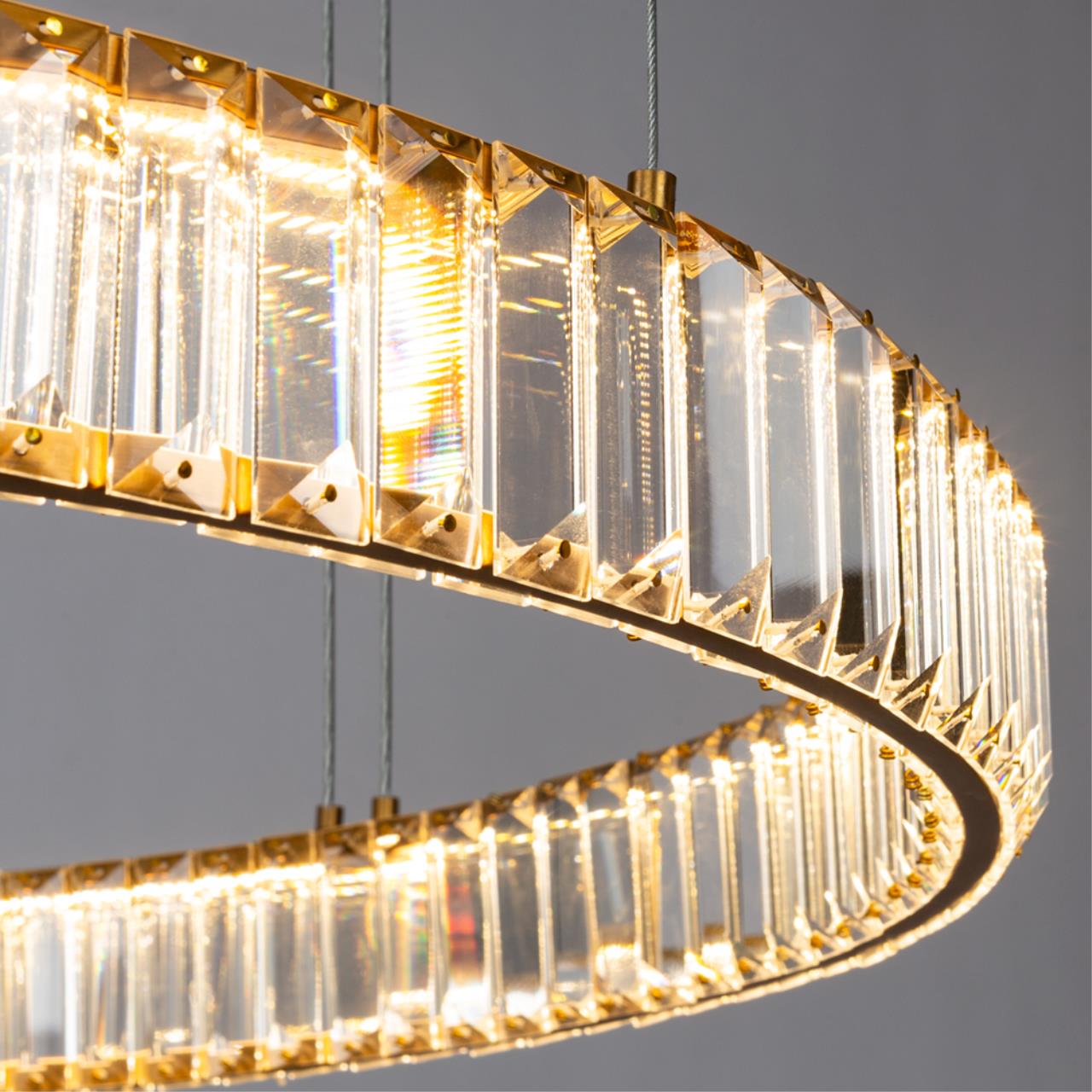 Картинка Подвесной светодиодный светильник Divinare Renata 1135/17 SP-47