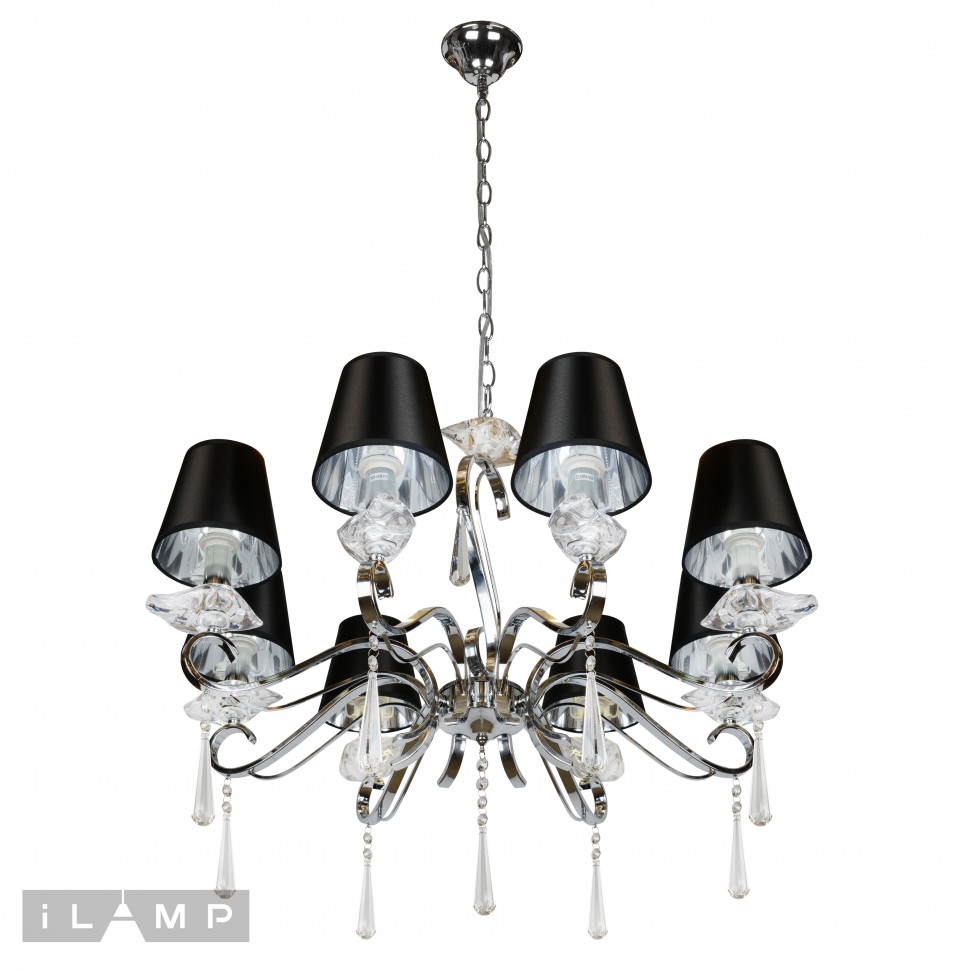 Картинка Подвесная люстра iLamp Stella RM1684/8CR