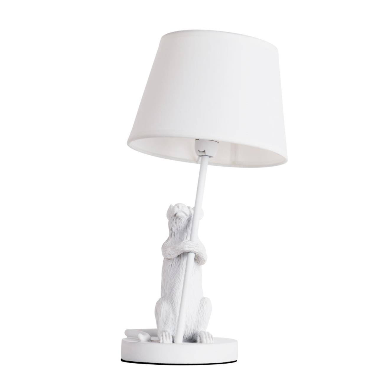 Картинка Настольная лампа Arte Lamp Gustav A4420LT-1WH