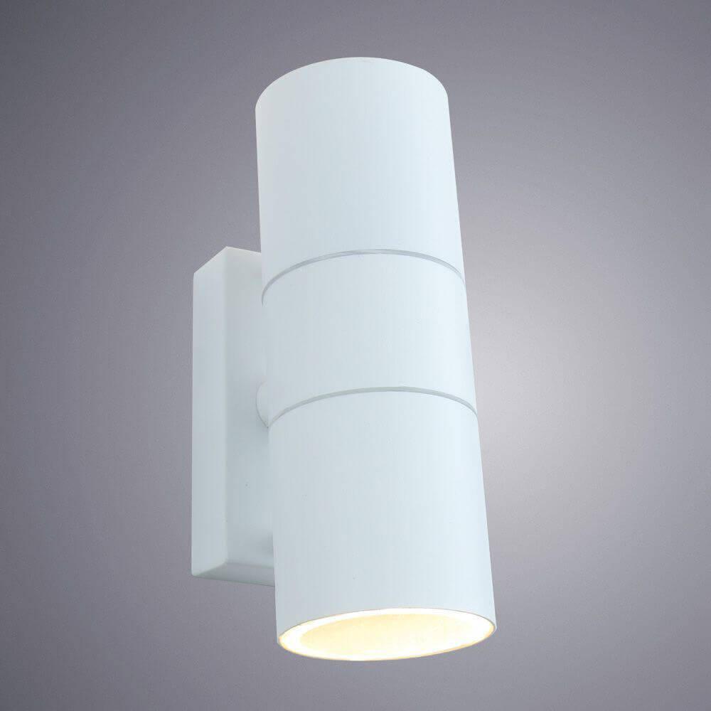 Картинка Уличный настенный светильник Arte Lamp Sonaglio A3302AL-2WH
