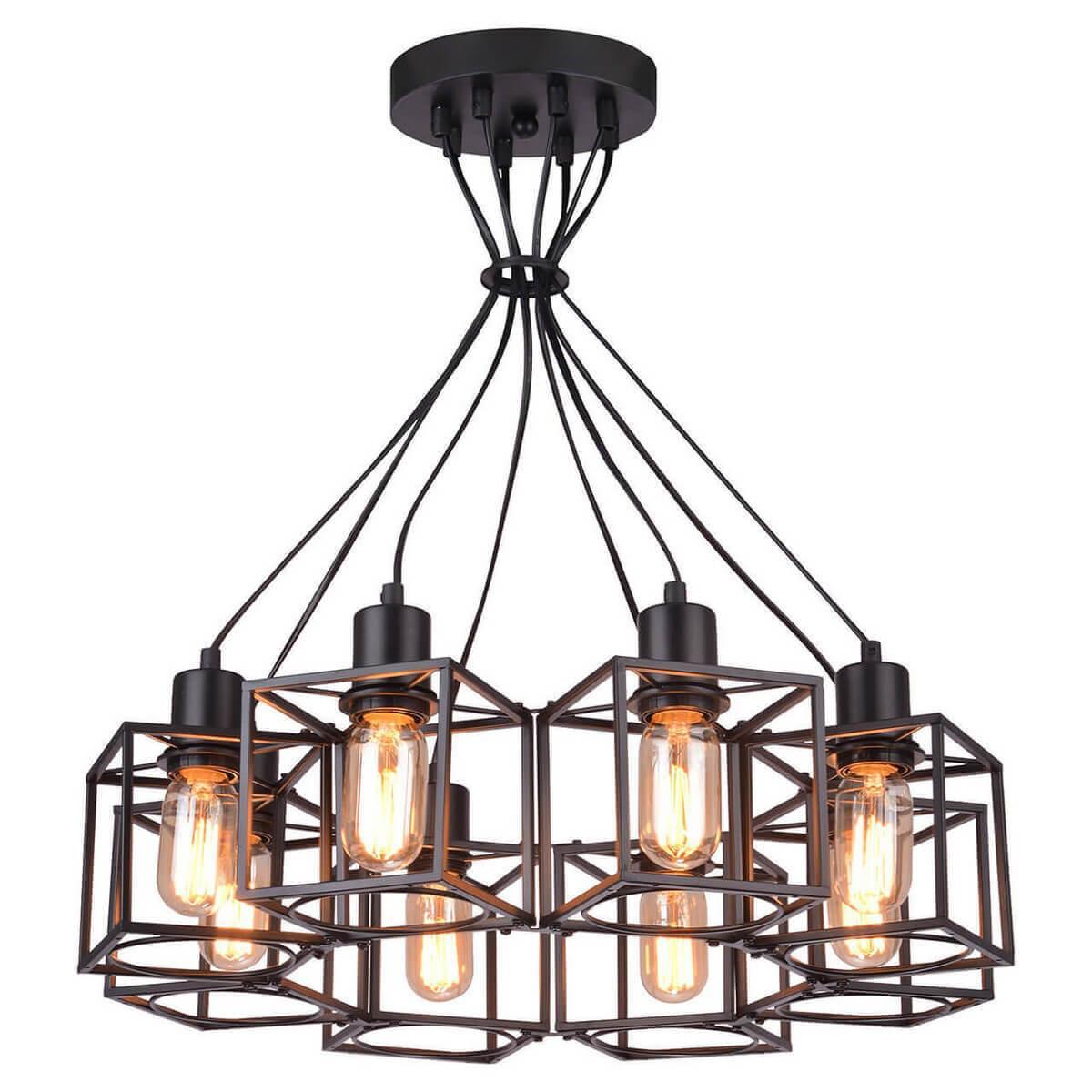 подвесная люстра lussole loft lsp-9541, доставка по Казахстану 