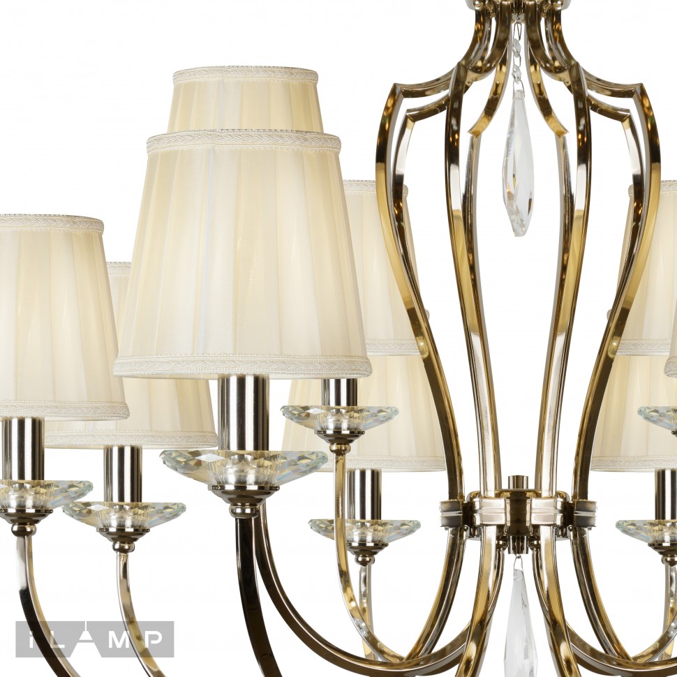 Картинка Подвесная люстра iLamp Charm P2508-8+4 Nic