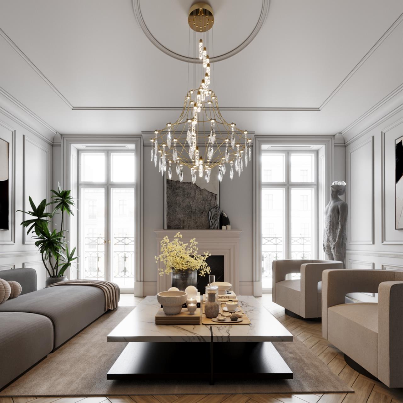 Картинка 7000/51L Odeon Light Люстра FLAMENCO