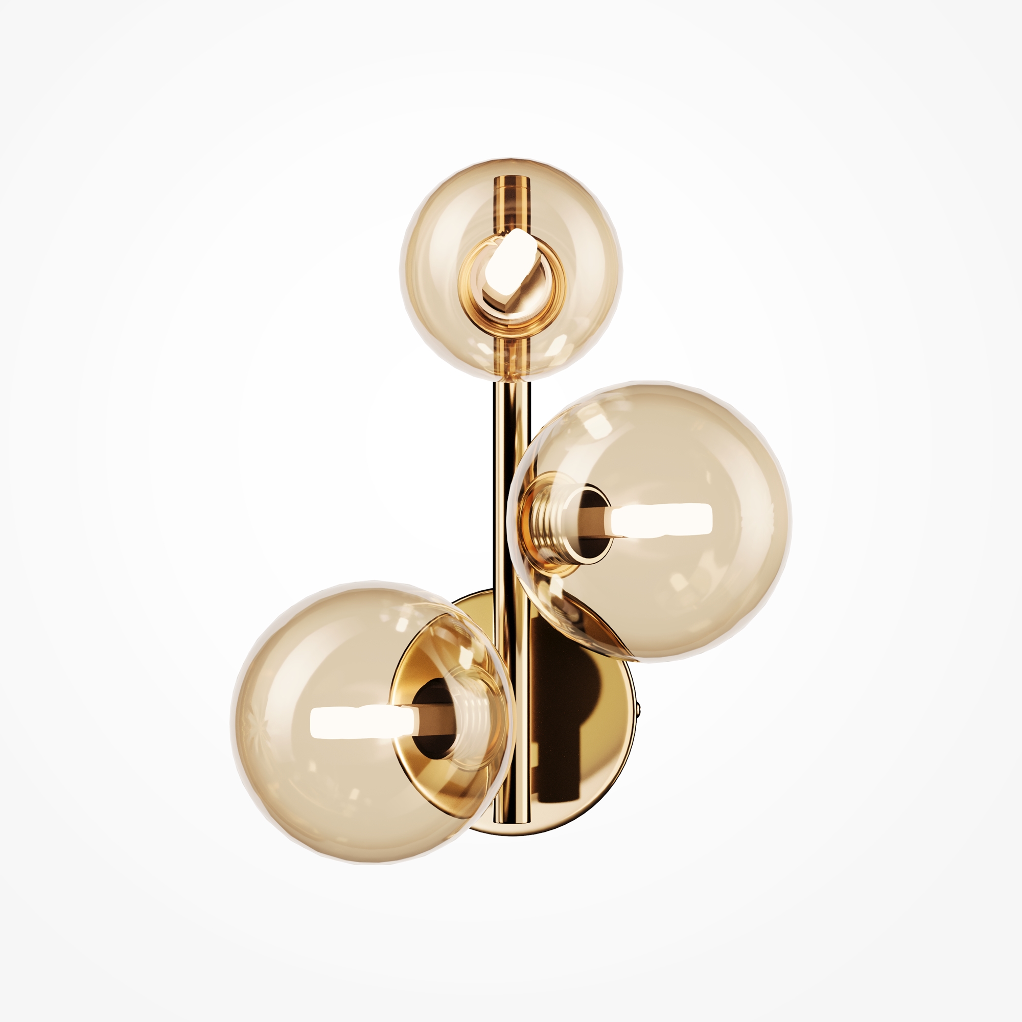 Дополнительная картинка Настенный светильник (бра) Maytoni MOD545WL-03G