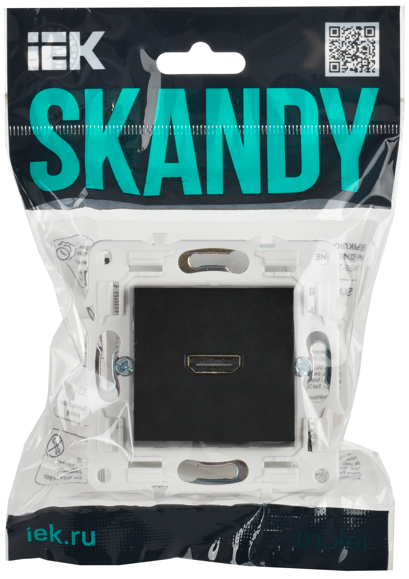 SKANDY Роз. HDMI SK-H01Bl черн. IEK — фото 2