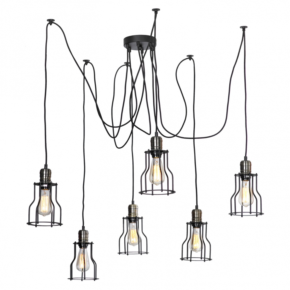 Картинка Подвесной светильник Lussole Loft IV LSP-9310