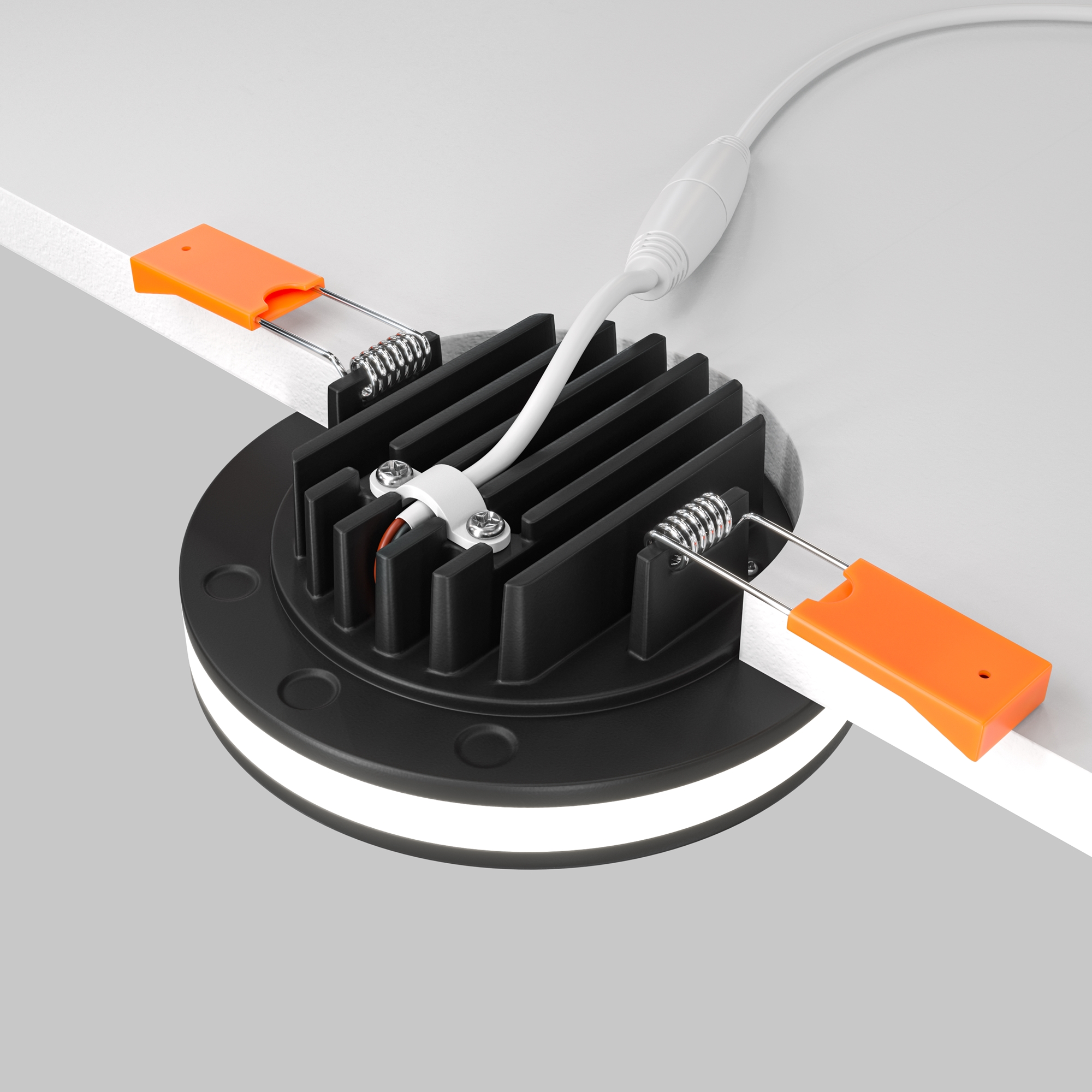 Дополнительная картинка Встраиваемый светодиодный светильник Maytoni Phanton DL303-L12B4K