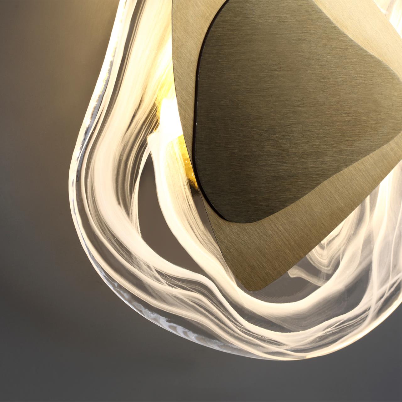 Картинка Настенный светодиодный светильник Odeon Light Midcent Icy 4314/9WL