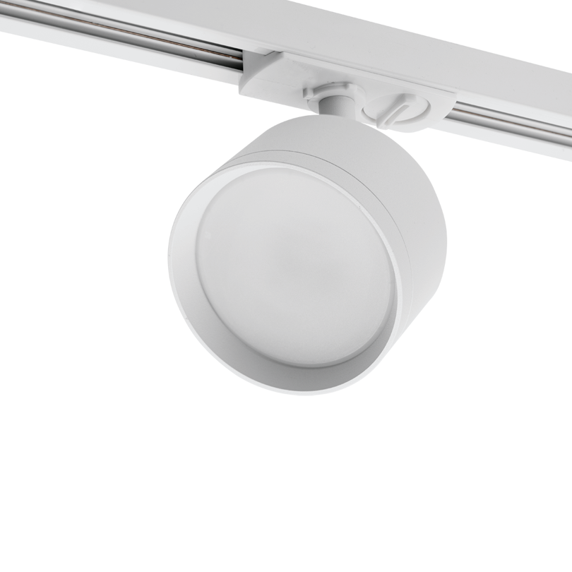 Трековый светильник WOLTA WTL-GX53/01W IP20 под лампу GX53 Белый 85х123х85 1/30 купить в Алматы svet.kz