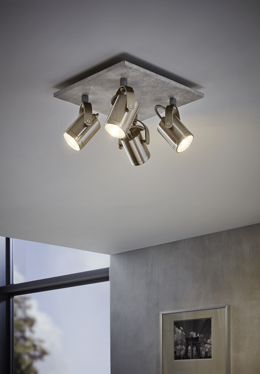 Картинка Спот  PRACETA  GU10-LED  4*3.3W