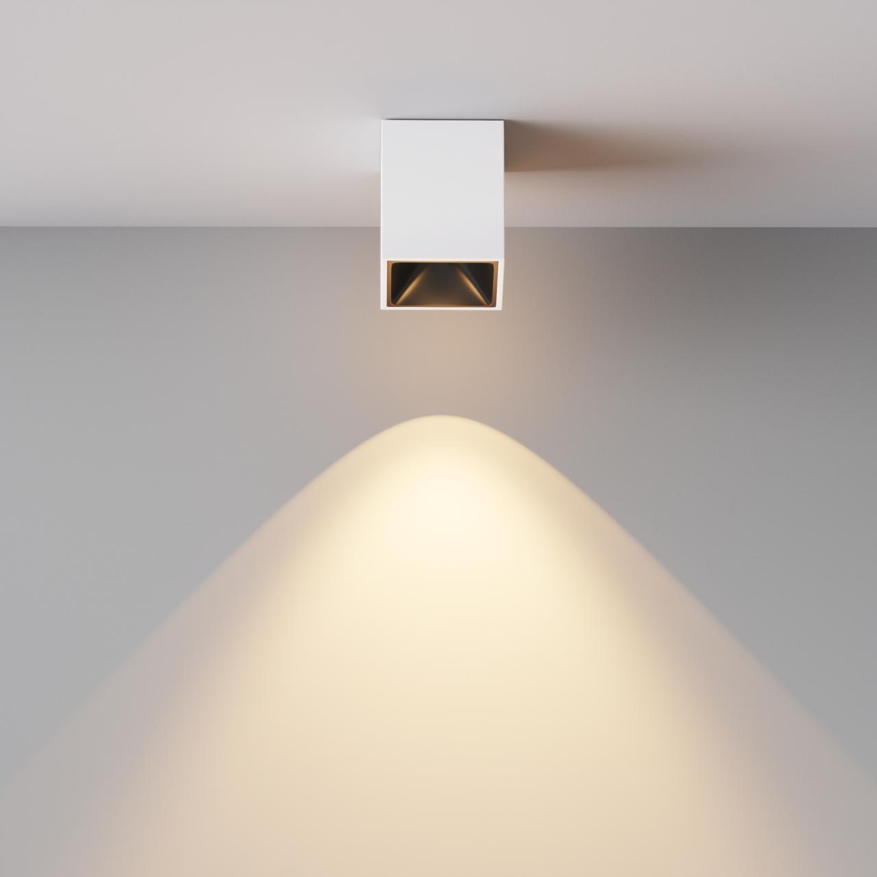 Дополнительная картинка Потолочный светильник Technical C065CL-8W3K-SQ-WB